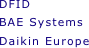 DFID
BAE Systems
Daikin Europe