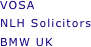 VOSA
NLH Solicitors
BMW UK